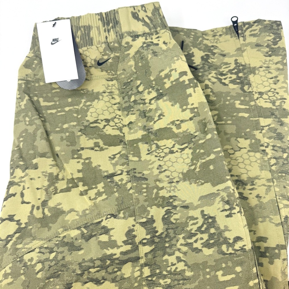 Nike Tech Camo Cordura Pants Mens XXL Olive Green IO7487 NEW